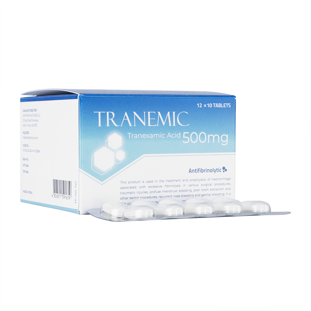 トラネミック(Tranemic)500mg 1箱120錠