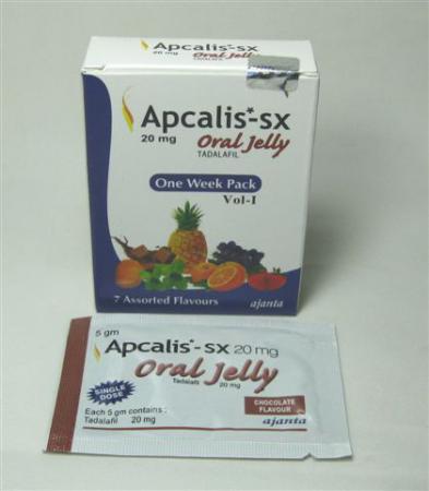 アプカリスSXオーラルジェリー(ApcalisSX OralJelly)20mg　1ウィーク