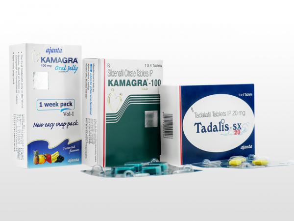 カマグラゴールド100mg4錠+タダリスSX20mg4錠+カマグラジェリー100mg7袋