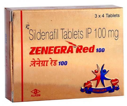 ゼネグラレッド(Zenegra Red)100mg