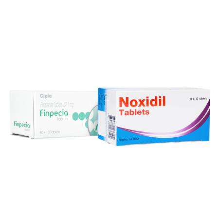 フィンペシア(Finpecia)1mg キノリンイエローフリー +ノキシジル(Noxidil)5mg